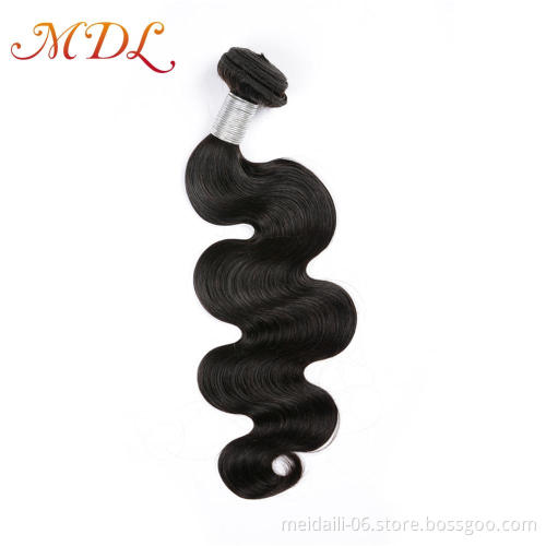 2019 wholesale price unprocessed brazilian virgin human body wave hair bundles